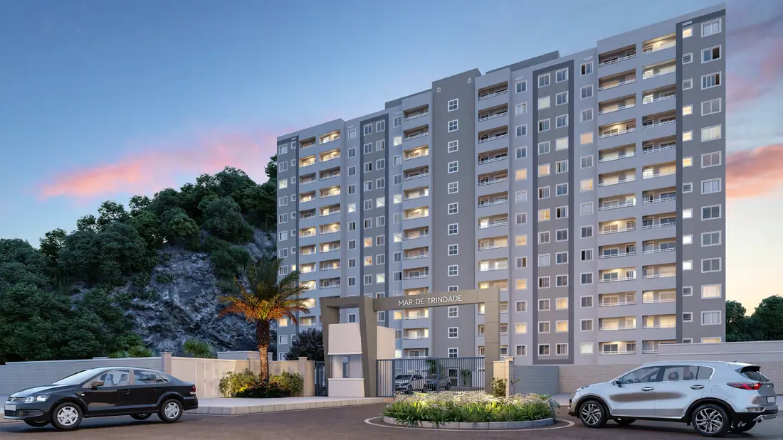 Fachada do Residencial Mar de Trindade