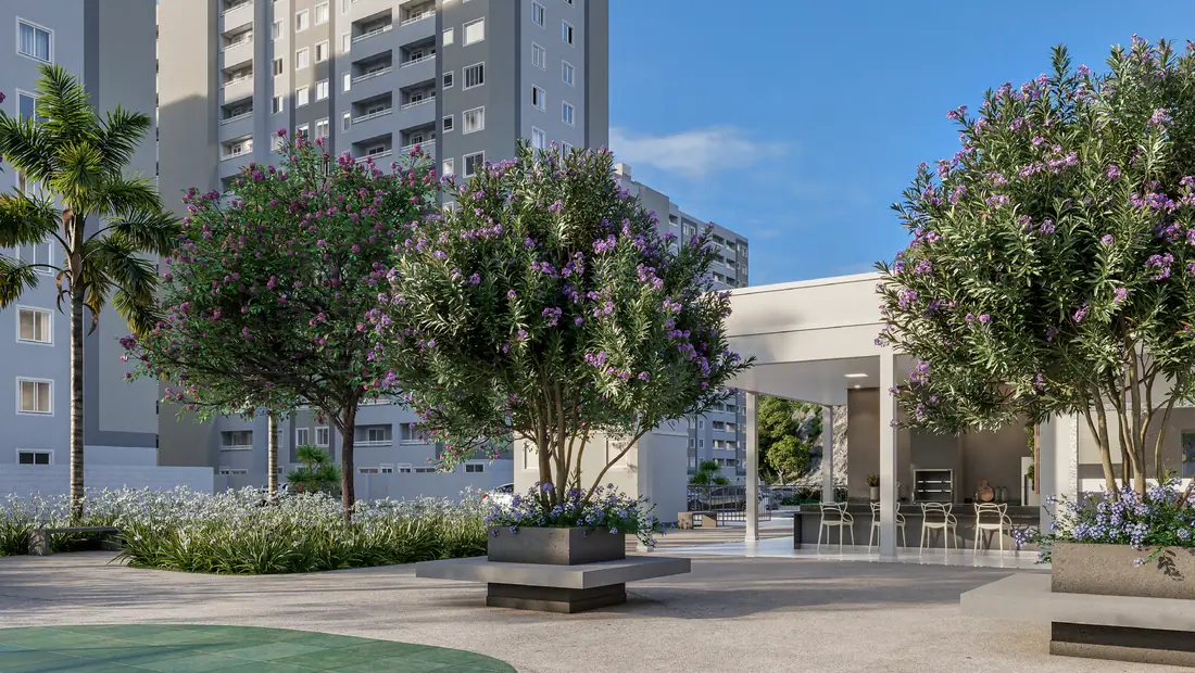 Praça do Residencial Mar de Trindade