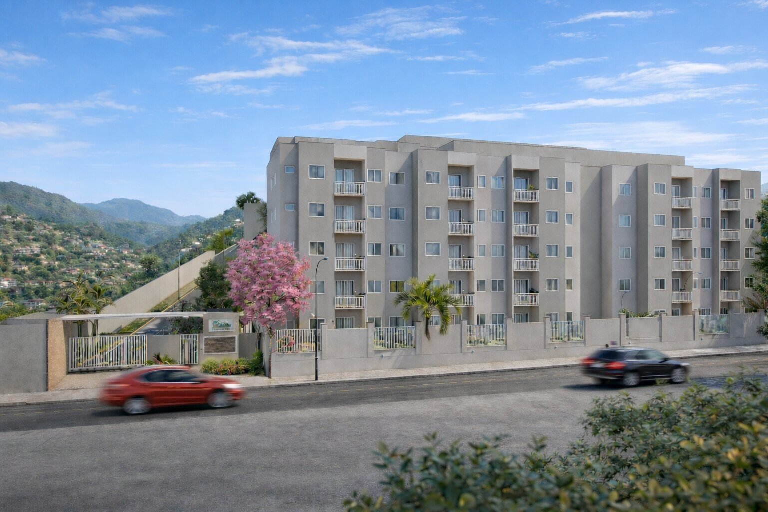 Fachada do Rio+ Residencial Clube na Pechincha