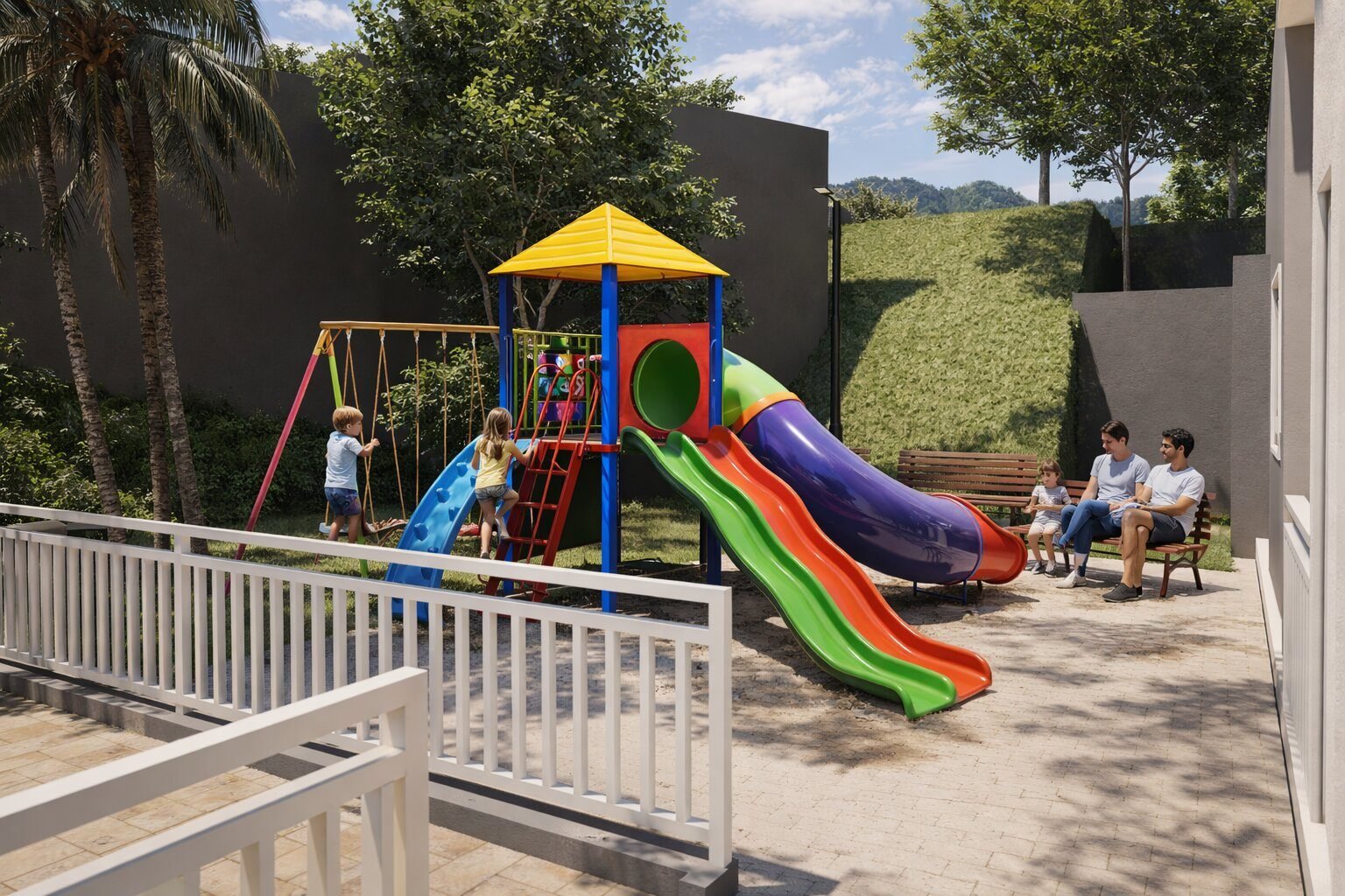Playground do condomínio