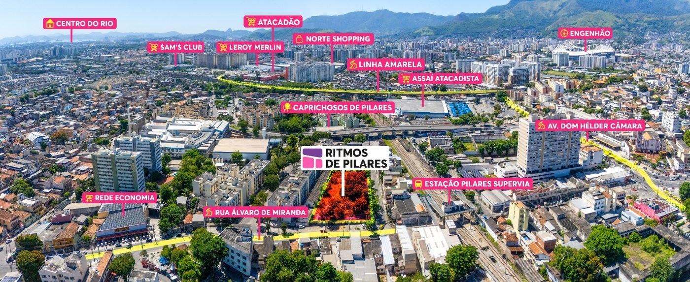 Localizacao do Ritmos de Pilares - Foto 11