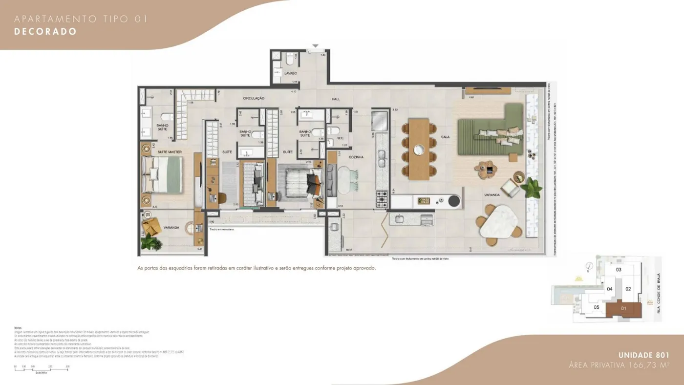 Planta do S Design Botafogo