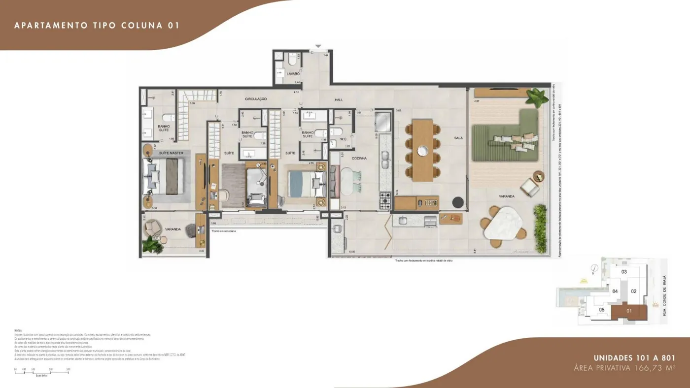 Planta do S Design Botafogo