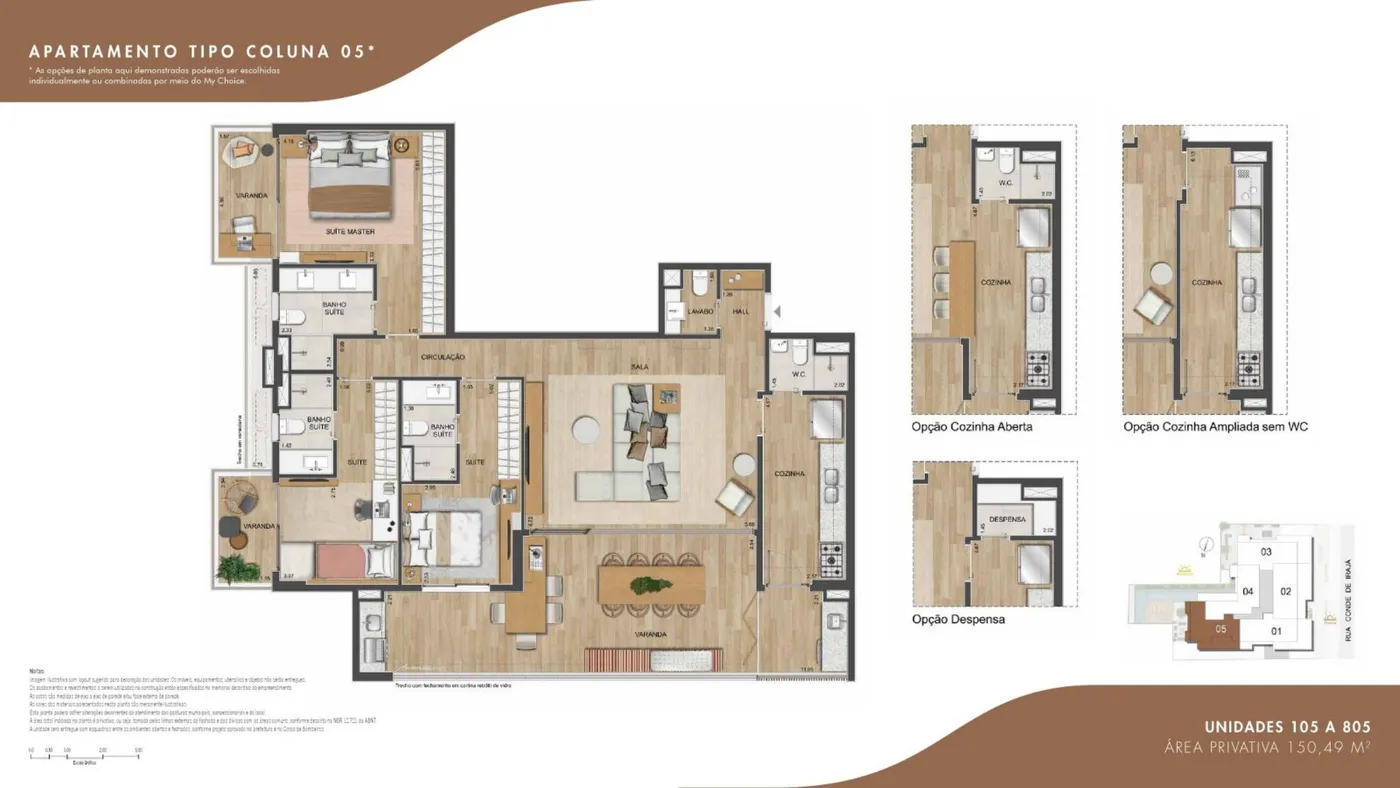 Planta do S Design Botafogo