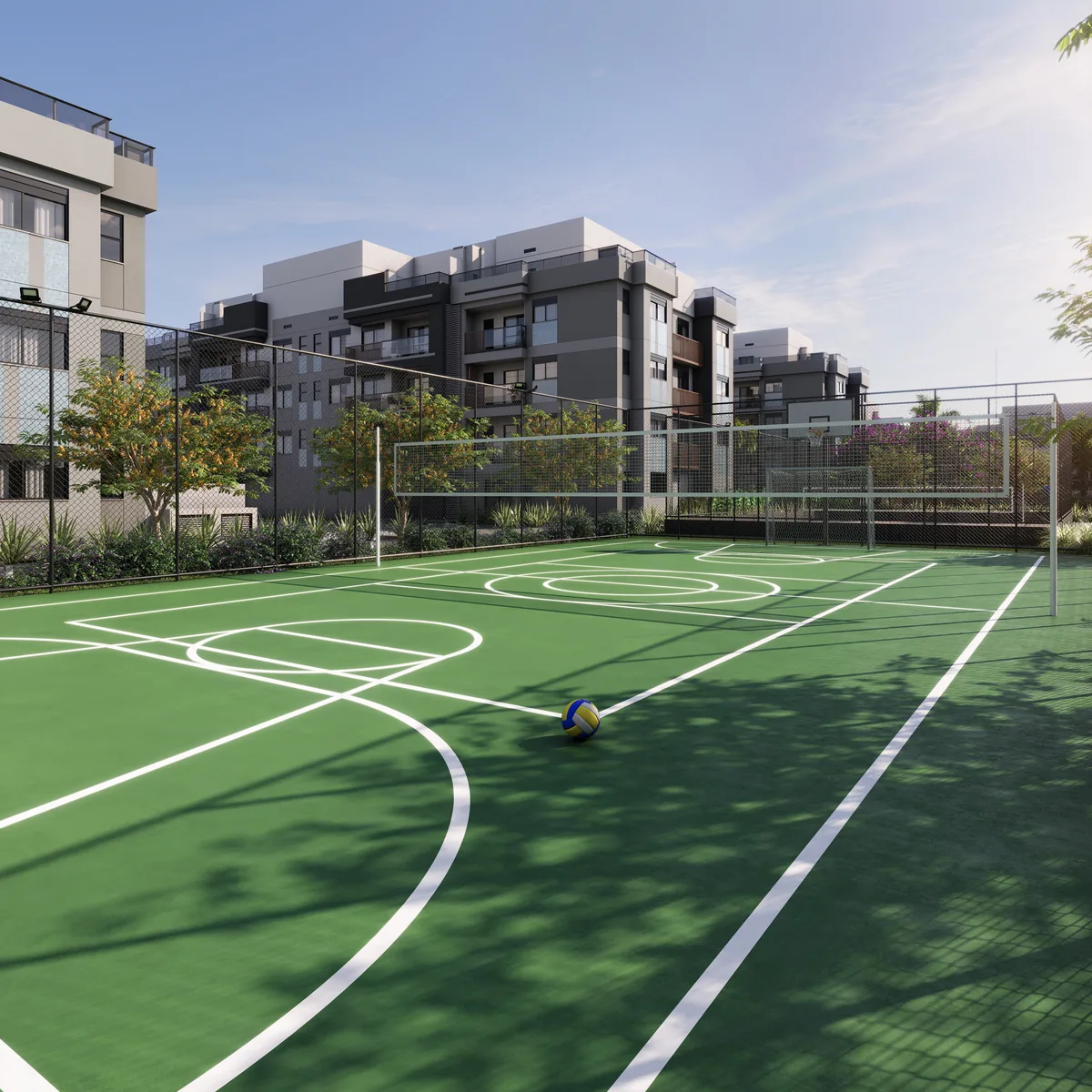 Quadra recreativa