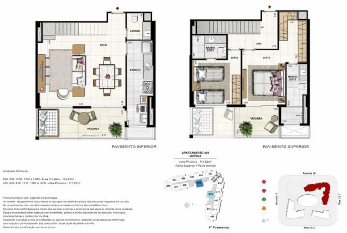 Planta do Union Home Barra