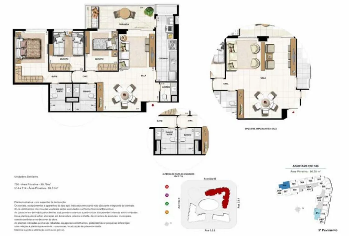 Planta do Union Home Barra