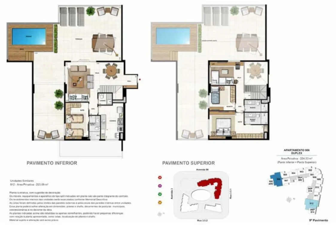 Planta do Union Home Barra