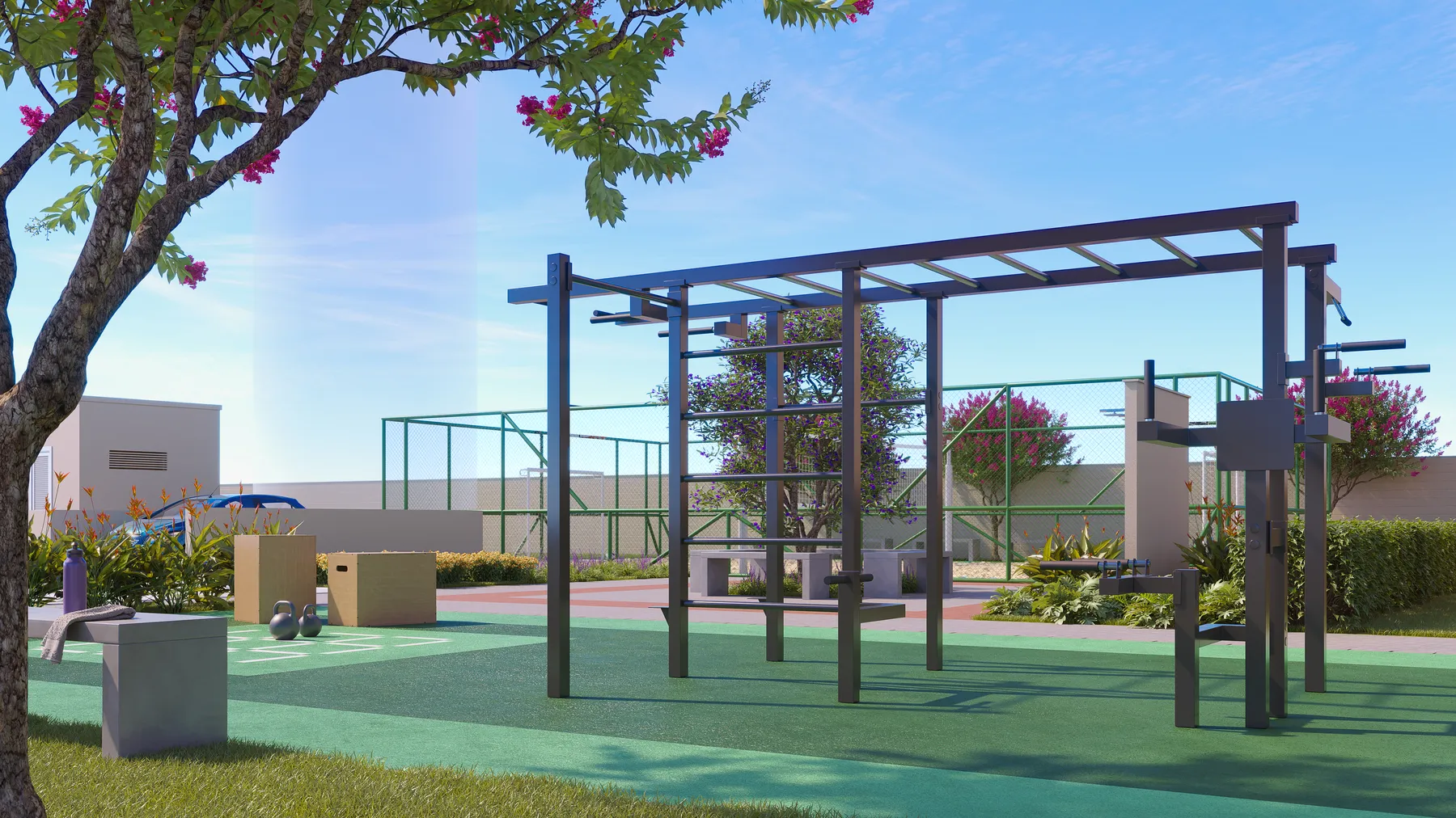 Fitness externo do Vert Alcantara