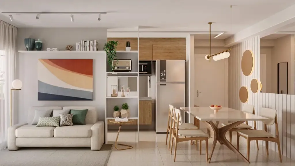 Sala decorada
