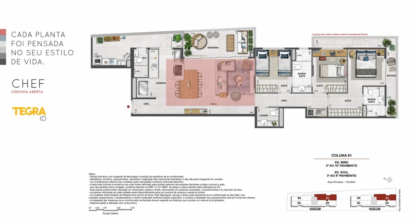 Planta do Volp 40 Botafogo