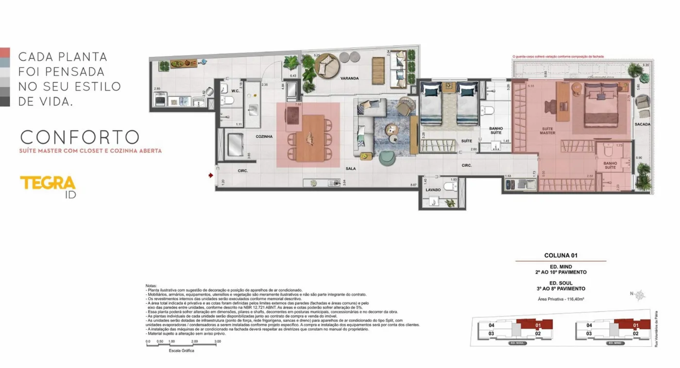 Planta do Volp 40 Botafogo
