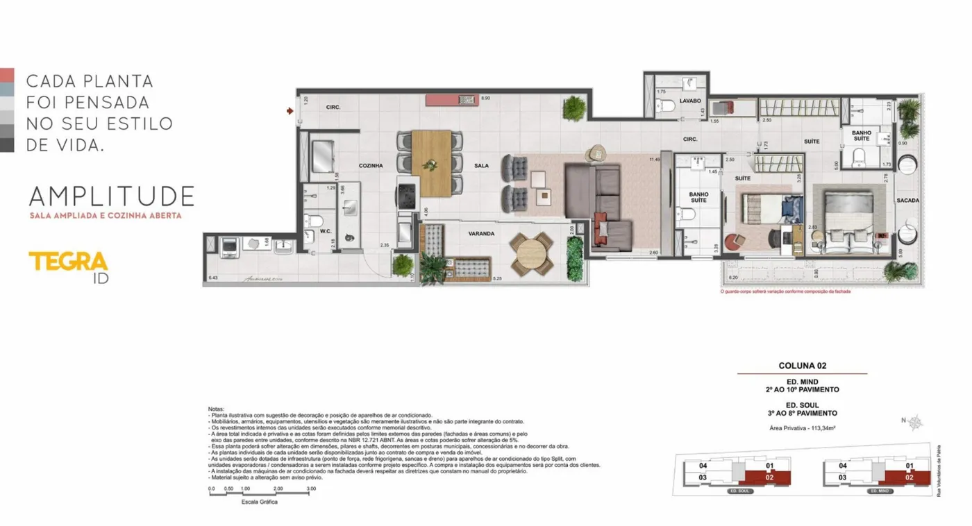 Planta do Volp 40 Botafogo