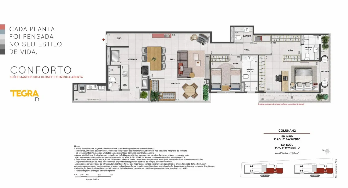 Planta do Volp 40 Botafogo
