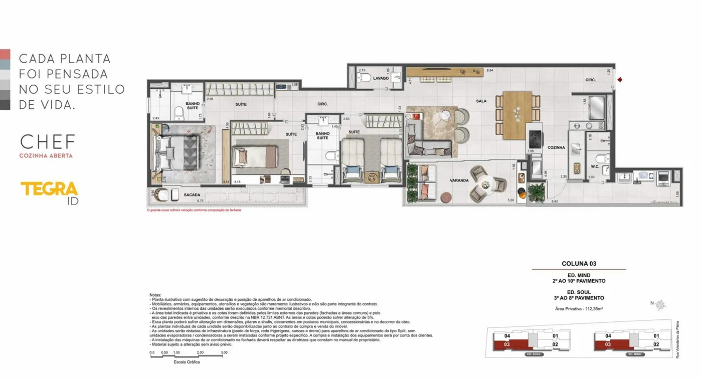 Planta do Volp 40 Botafogo