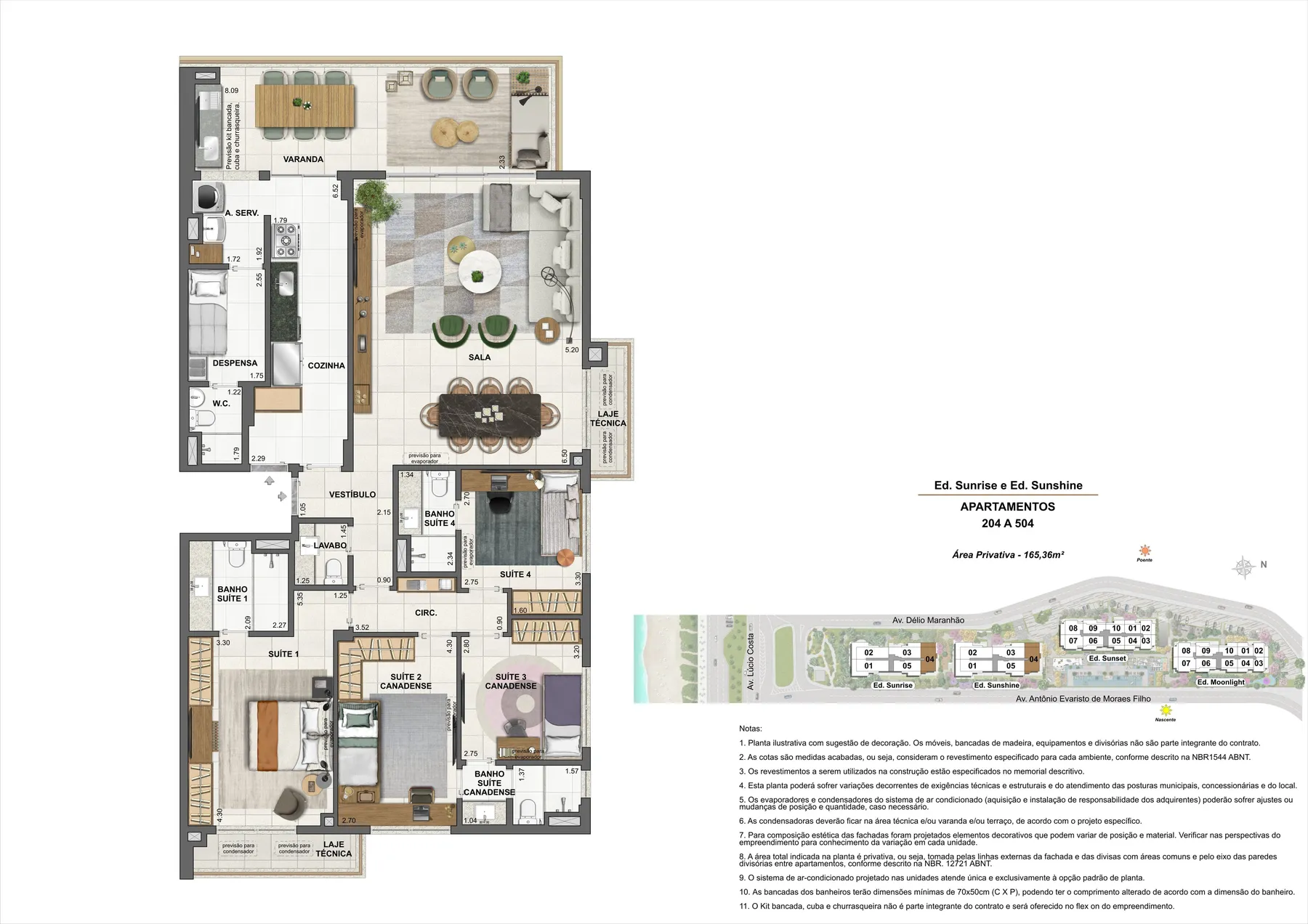Planta do Wave by YOO: Planta 2