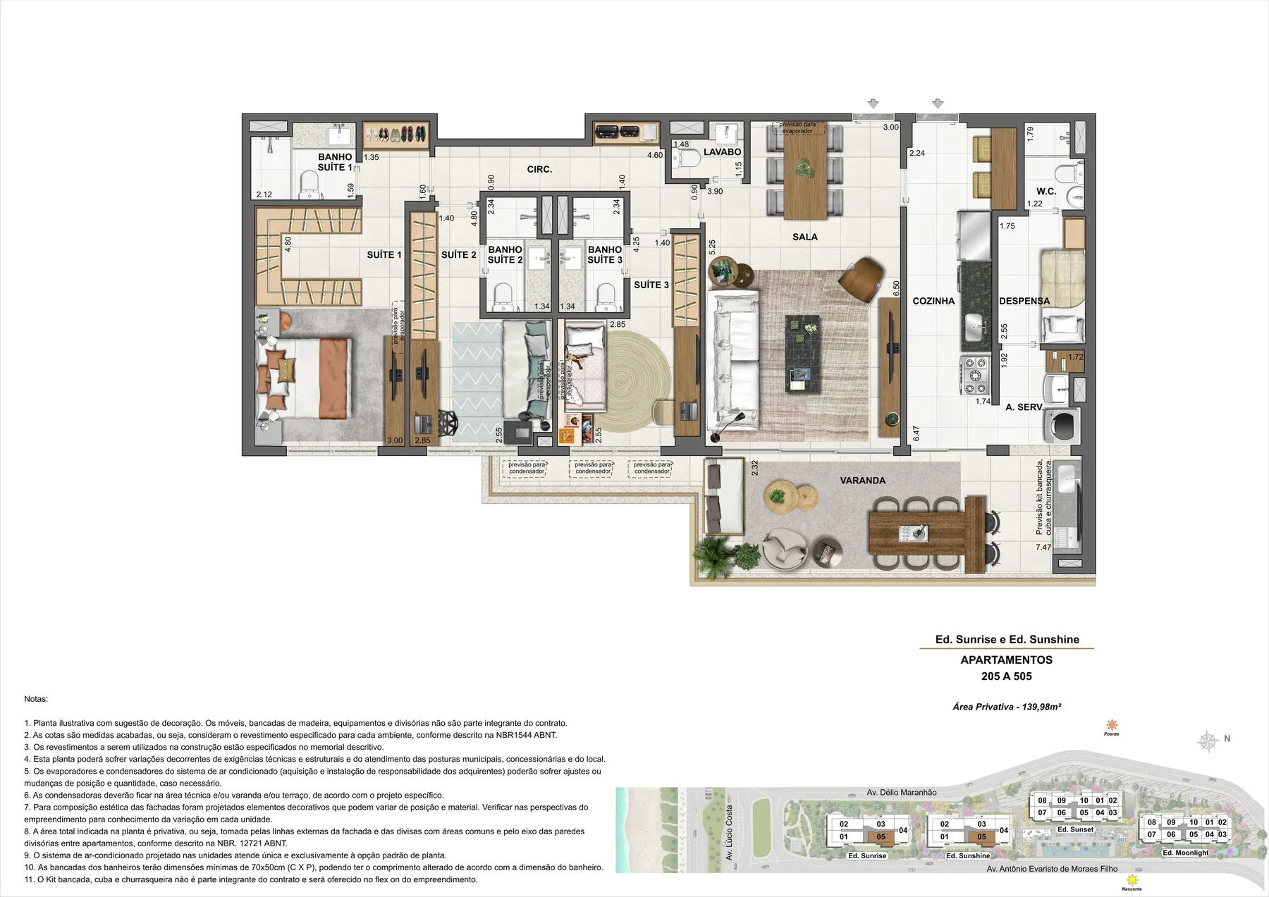 Planta do Wave by YOO: Planta 4