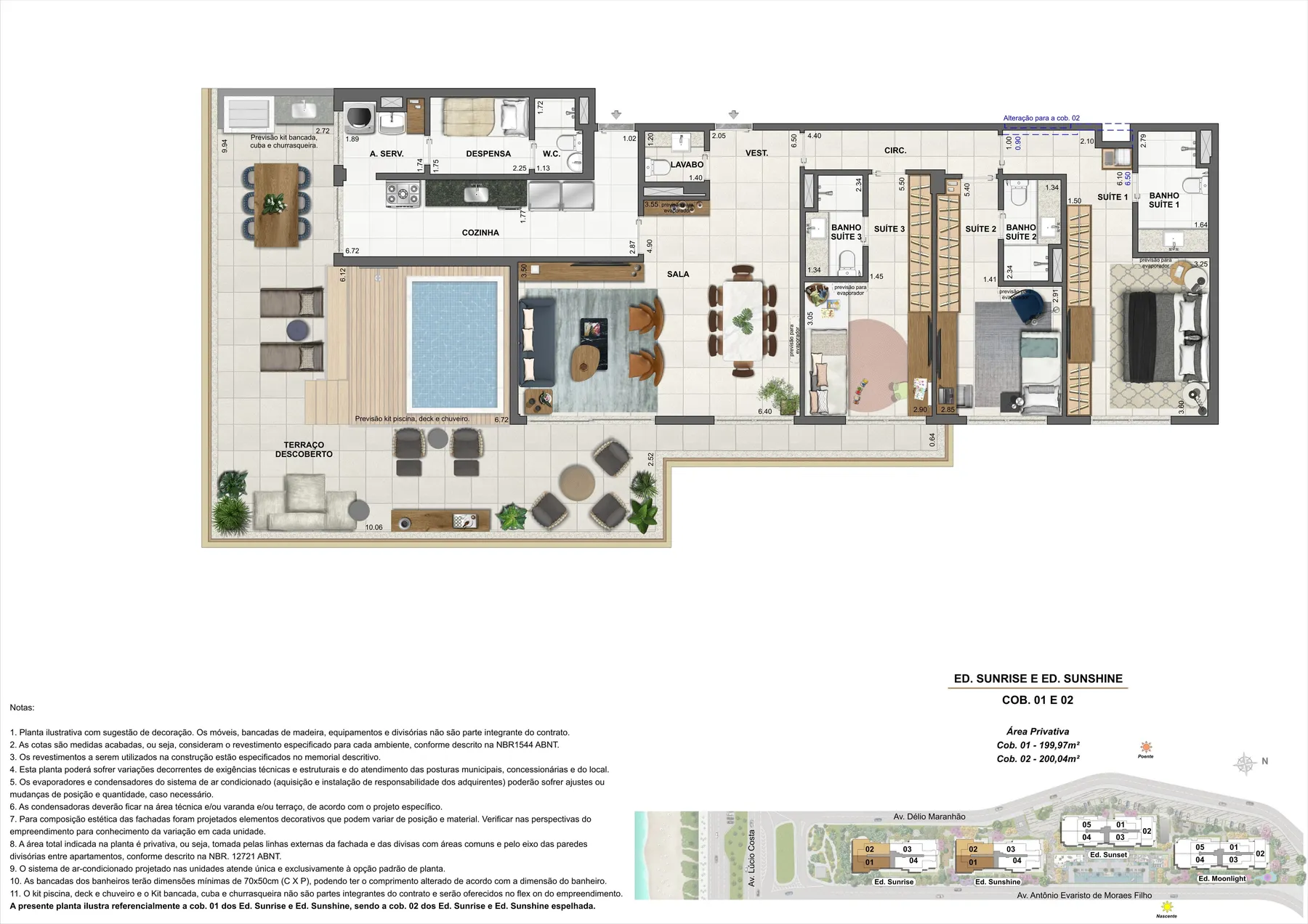 Planta do Wave by YOO: Planta 9