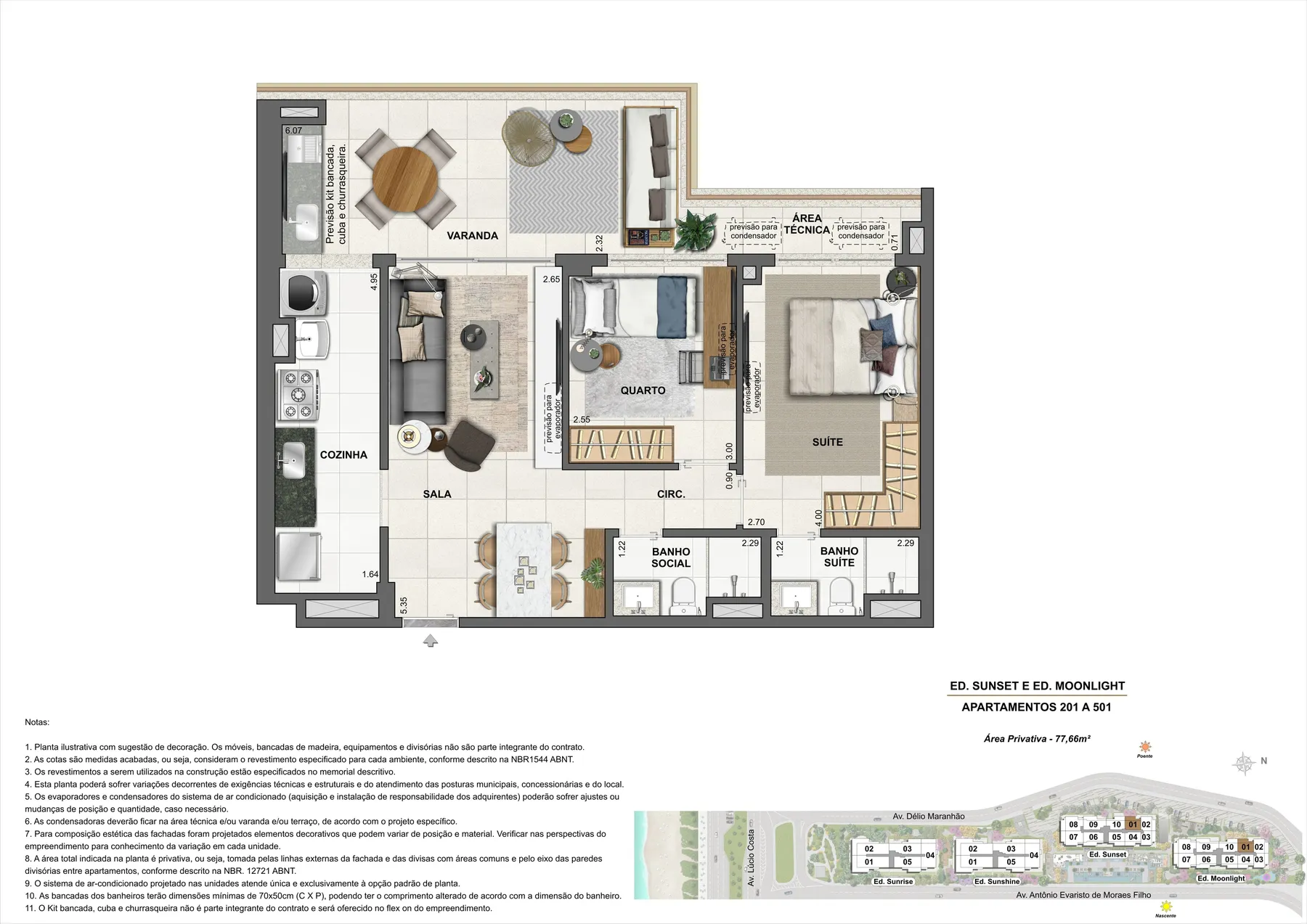 Planta do Wave by YOO: Planta 12