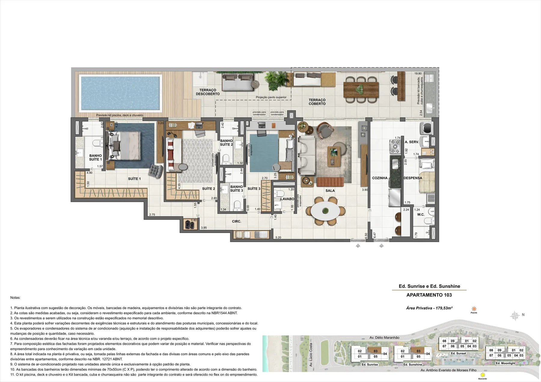 Planta do Wave by YOO: Planta 13