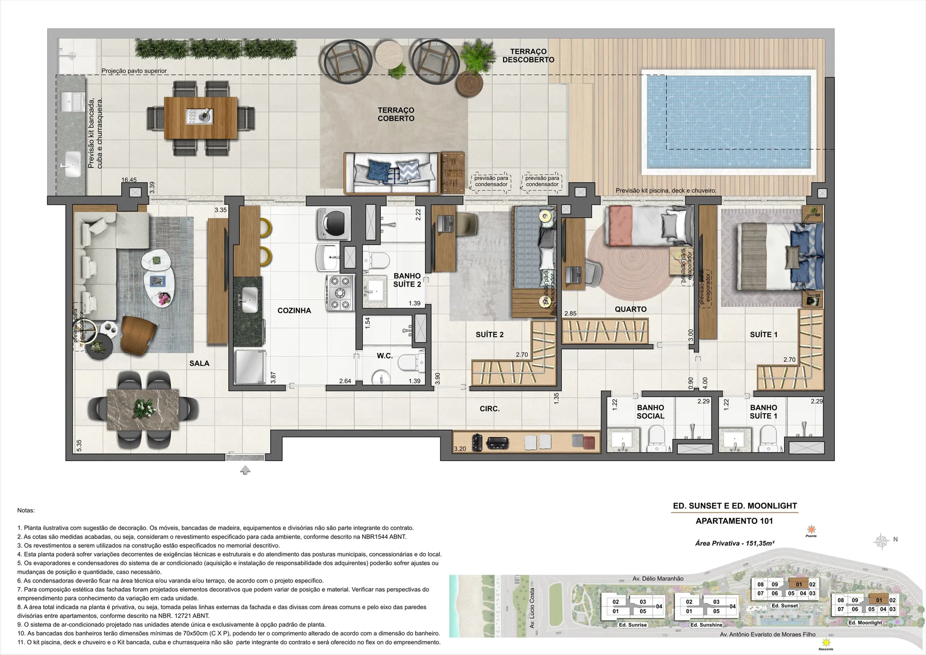 Planta do Wave by YOO: Planta 19