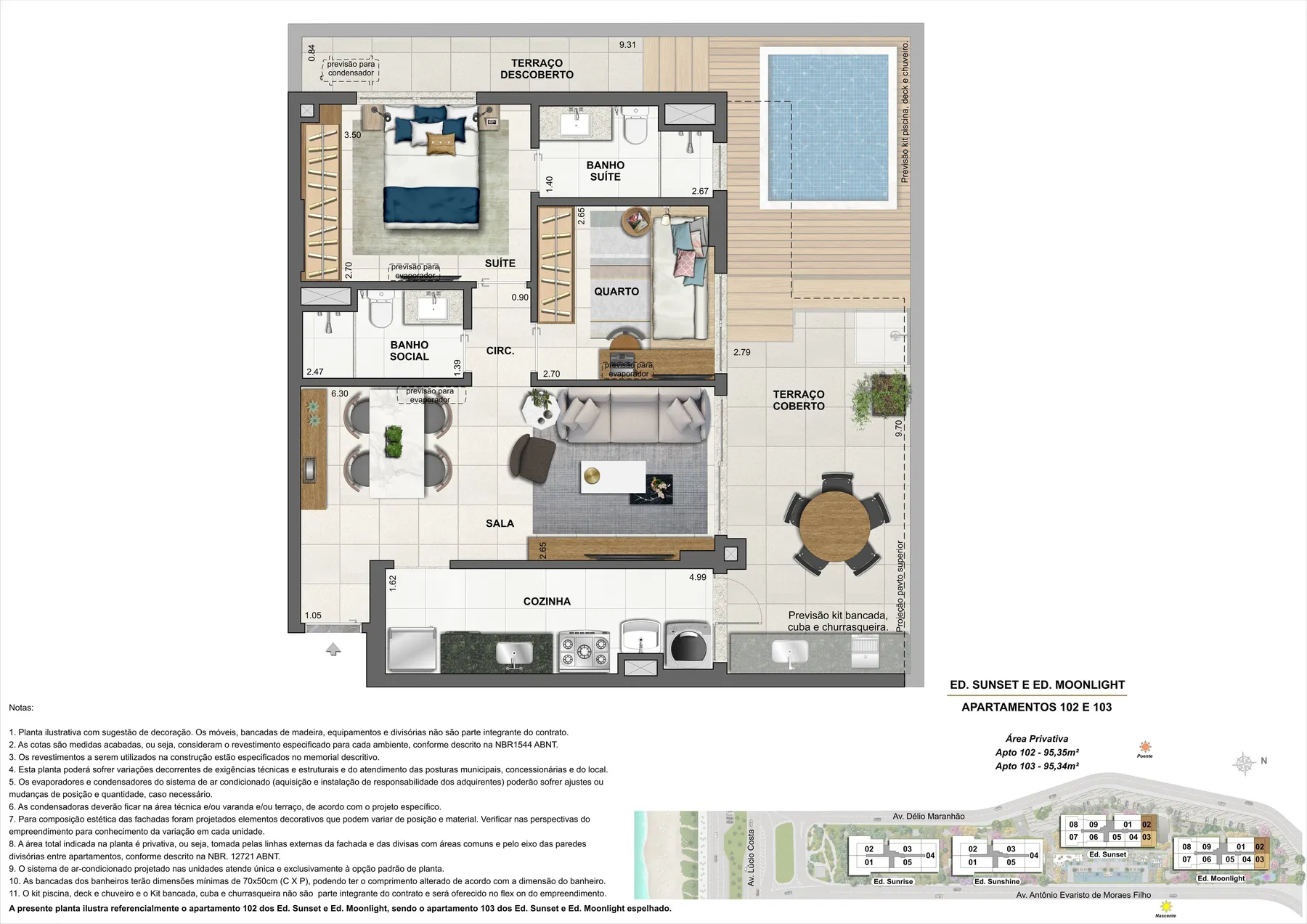 Planta do Wave by YOO: Planta 20