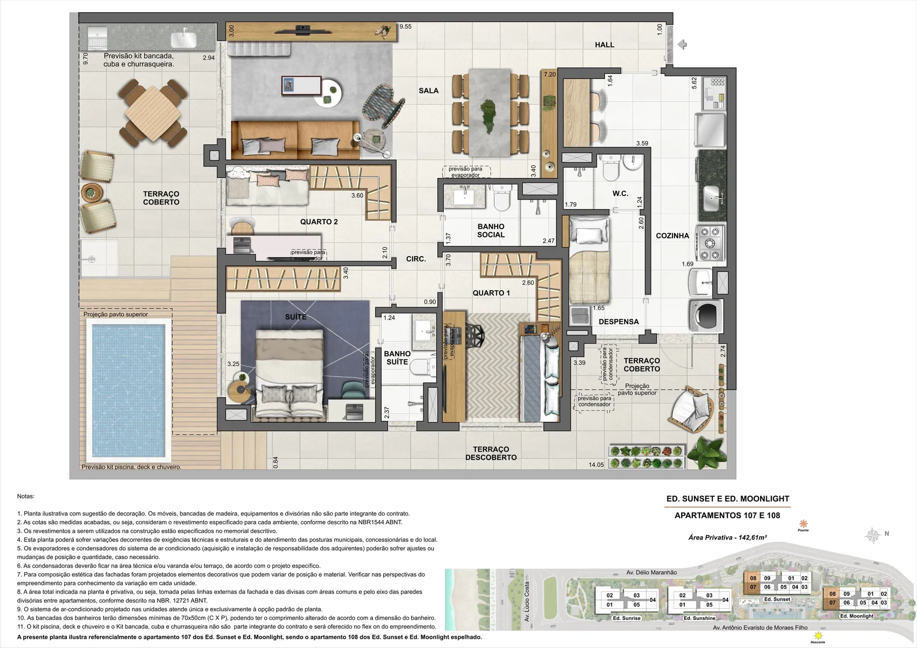 Planta do Wave by YOO: Planta 24