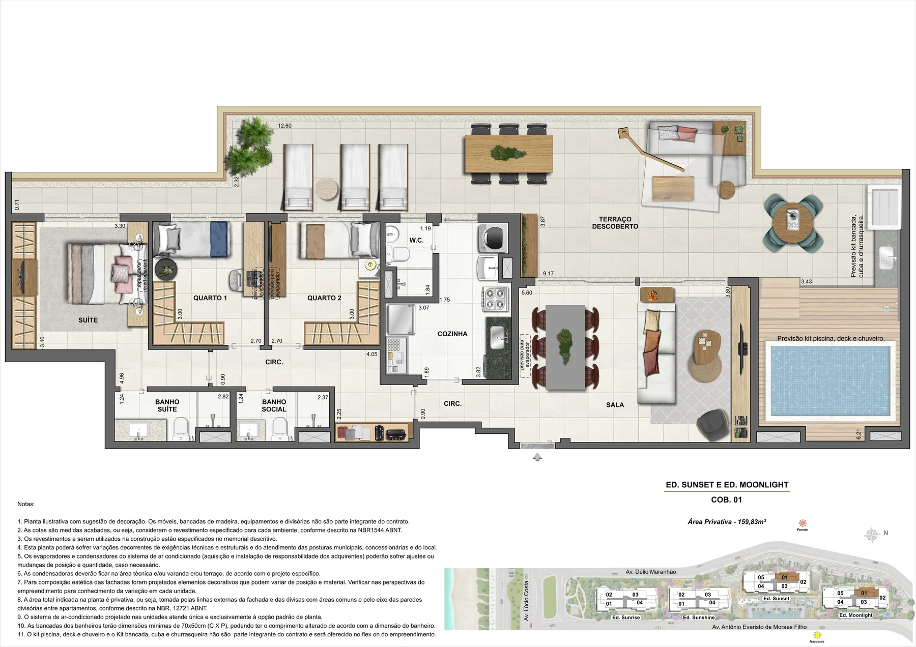 Planta do Wave by YOO: Planta 28