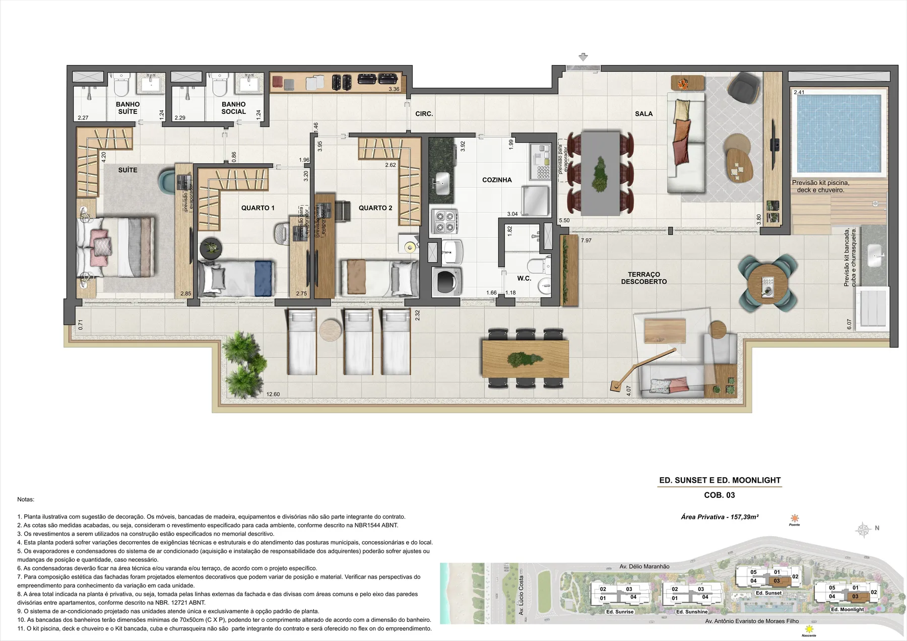 Planta do Wave by YOO: Planta 30