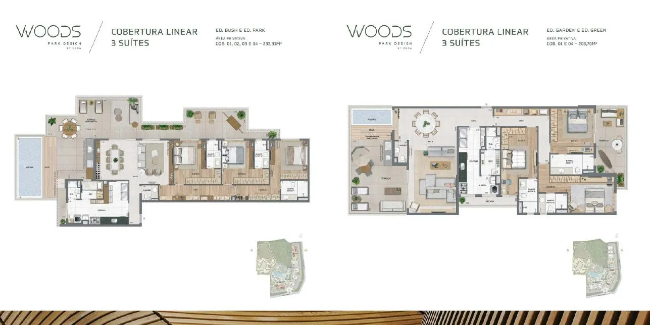 Planta do Woods Park Design by EDSA